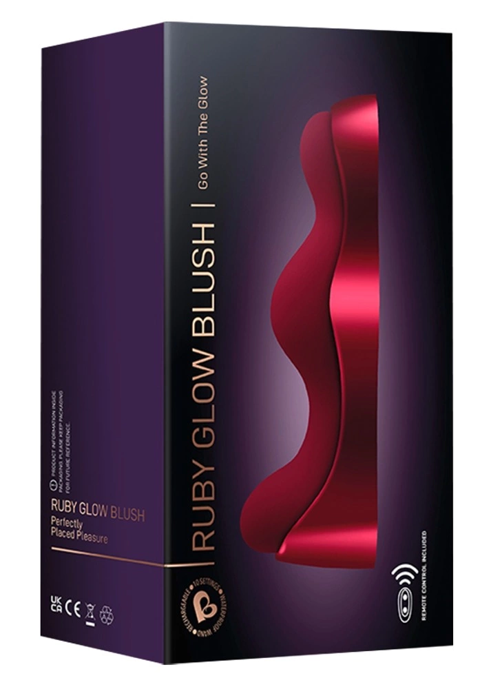 Rocks-Off Ruby Glow Blush 2.0 - G-pistevibraattori