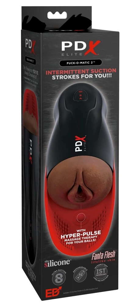 PDX Elite Fuck-O-Matic 2 Intimate Machine with Suction &