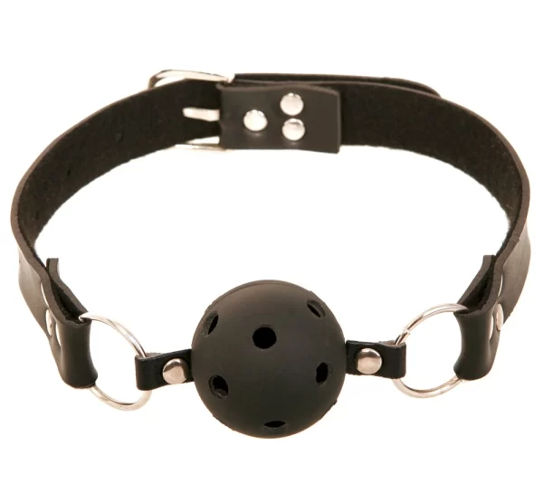 FFS Black Adjustable Breathable Ball System with Imitation