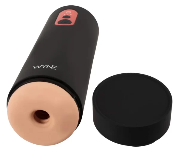 WYNE Automatic Intimate Machine 08 with LED Display and Multi-Mode combines rechargeable power for comfortable