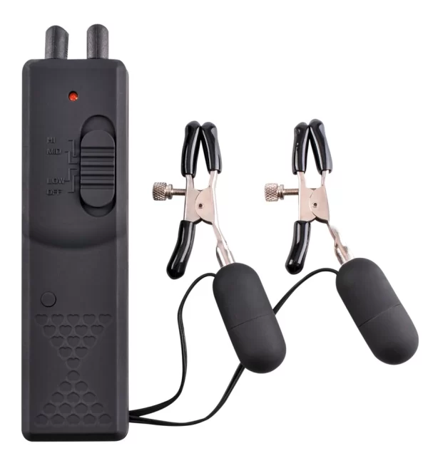 FFS Adjustable Vibrating Nipple Clamps with Remote Control