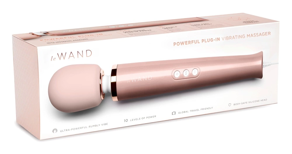 Le Wand Powerful Plug-In RoseG - vibraattori