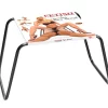 FFS The Incredible Positioning Stool Transparent 60x38x43 cm - Anelma FFS The Incredible Positioning Stool Transparent 60x38x43 cm