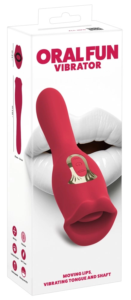 You2Toys Oral Fun L Vibrator z Ruchomymi Ustami i - vibraattori