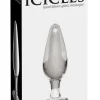 Pipedream Icicles No. 26 Glass Plug Clear