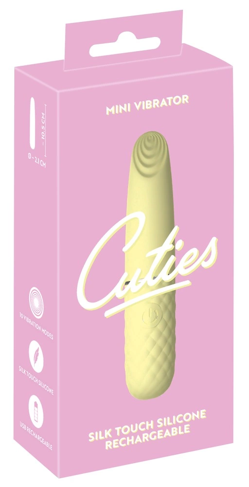 Cuties Mini Vibe 5. Gen żołty - vibraattori