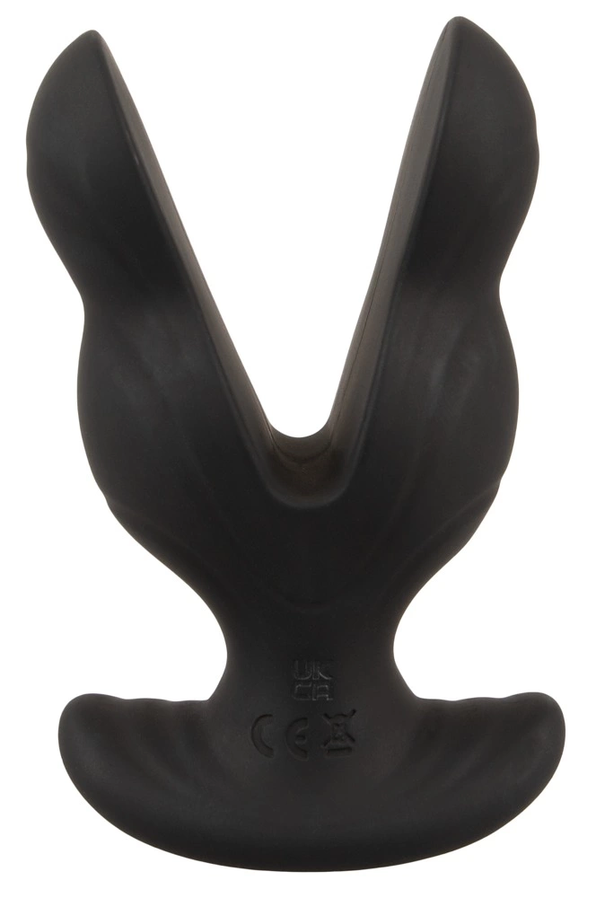 ANOS RC Power Expander Plug Silicone Dual-Arm Vibrating & E-Stim 11cm. Anal vibrator. See functions