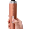 Le Wand Die Cast Rechargeable Massage Wand Rose Gold Compact