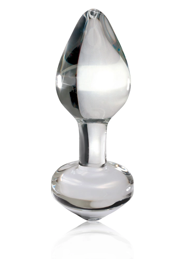 Pipedream Icicles Szklany Korek Model 603912337280 Hipoalergiczny 8 cm