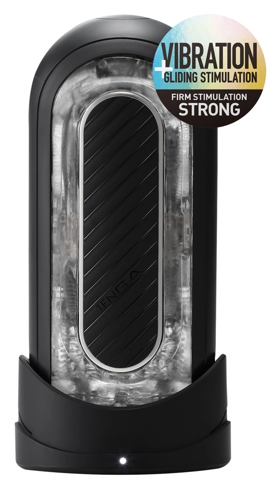 Tenga Flip Zero Gravity Black Electronic Vibrating Intimate