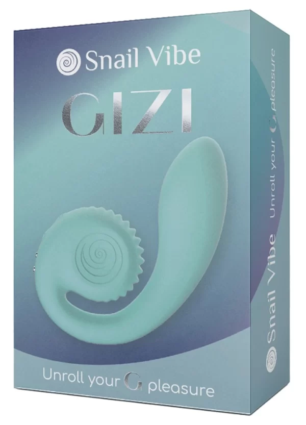 Snail Vibe Gizi turkusowy - G-pistevibraattori