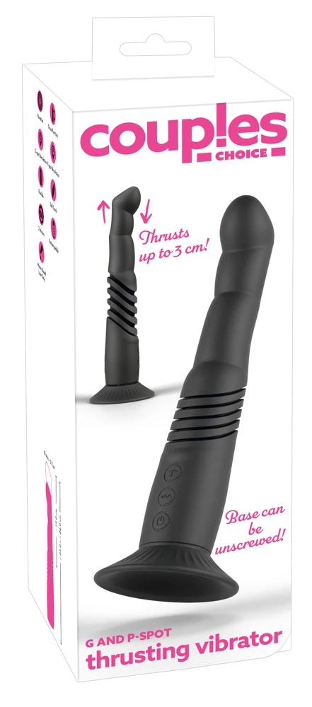 Couples Choice G i P-Spot Fing System z ruchem posuwistym - G-pistevibraattori