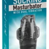 Stroker Handy Sucking Intimate Machine Dual Vibration Black