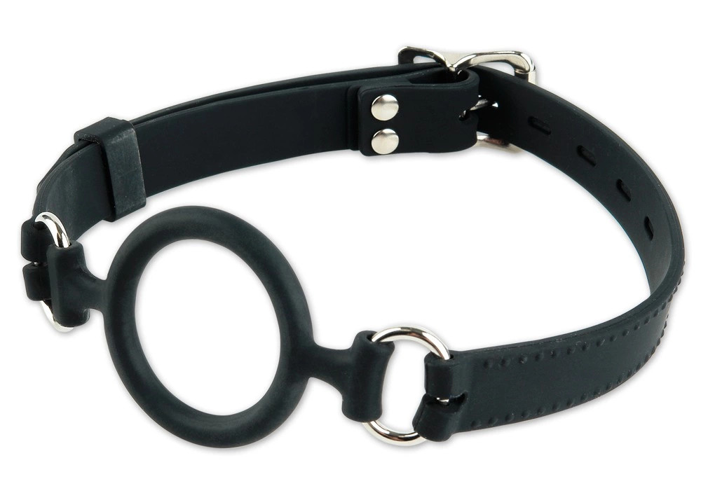 Fetish Fantasy Elite Silicone O-Ring Gag Adjustable Black