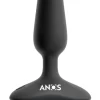 ANOS Plug Silikonowy WibrujÄ…cy Flexible 10 Trybow Czarny 15 cm
