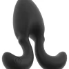 ANOS RC Vibrating Plug Flexible Arms 10 Modes Silicone Black