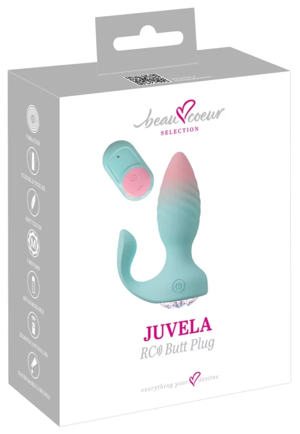beau coeur JUVELA RC Intimate Plug with Remote Control