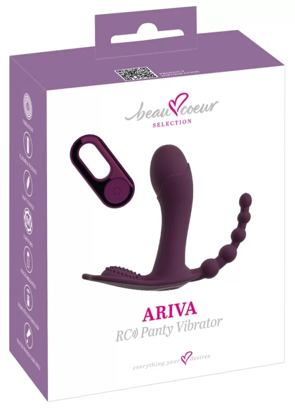 beau coeur ARIVA Panty Vibrato model bezprzewodowy - vibraattori