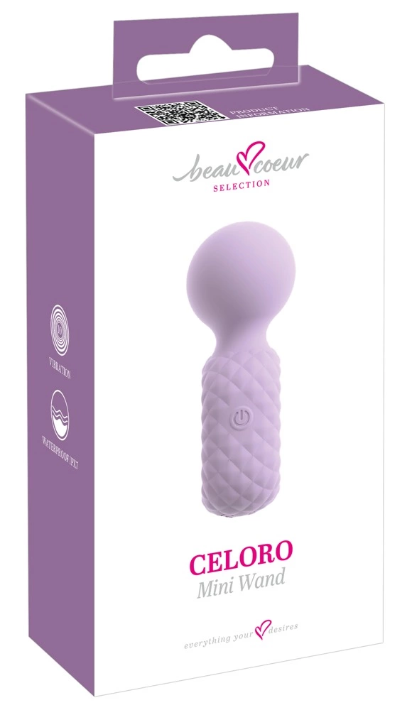 beau coeur Celoro Mini Wand masażer kompaktowy 10 trybow - vibraattori