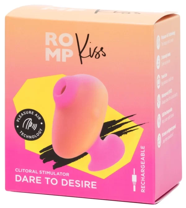 ROMP Kiss Pink Lemonade kompaktowy pulsator powietrzny - vibraattori