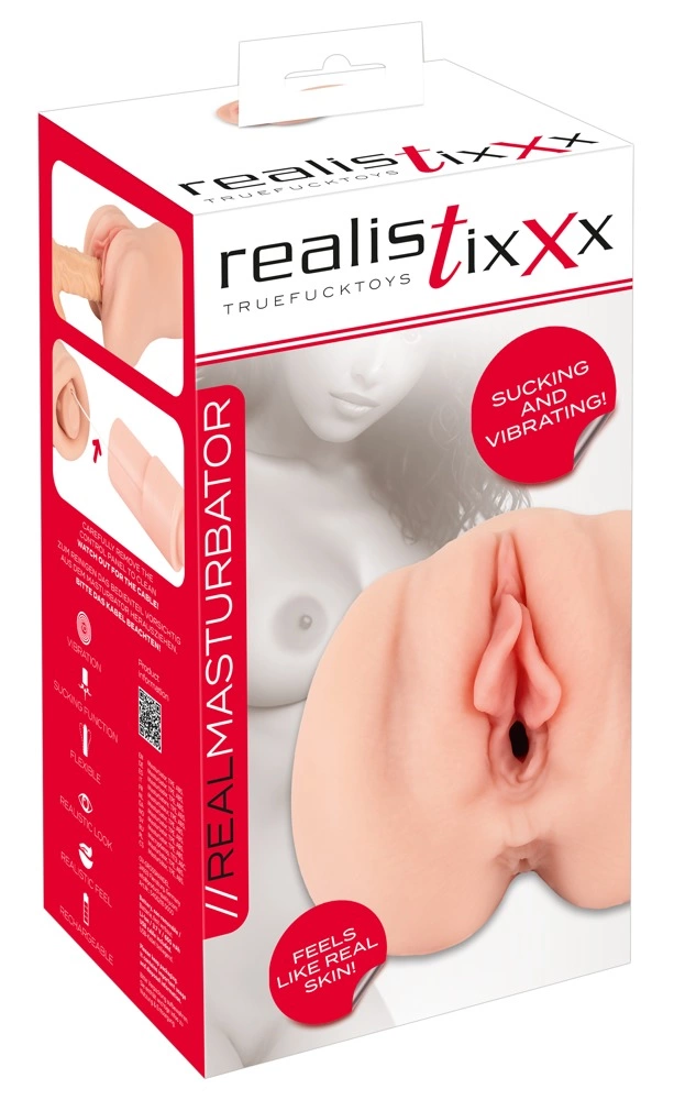 Realistixxx RealMasturbator Sucking & Vibrating Intimate