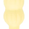 Cuties WibrujÄ…ca Zatyczka Anatomiczna Å»oÅ‚ta 7 Trybow Silikon 8cm