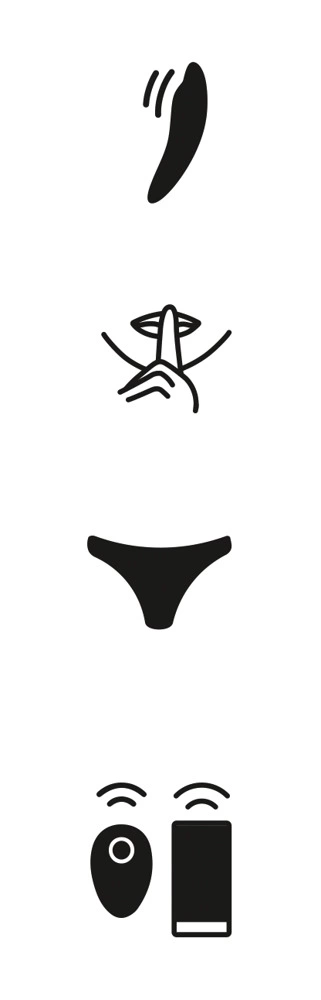 We-Vibe Moxie+ Aqua - vibraattori - Anelma We-Vibe Moxie+ Aqua Discreet Wearable Panty Device