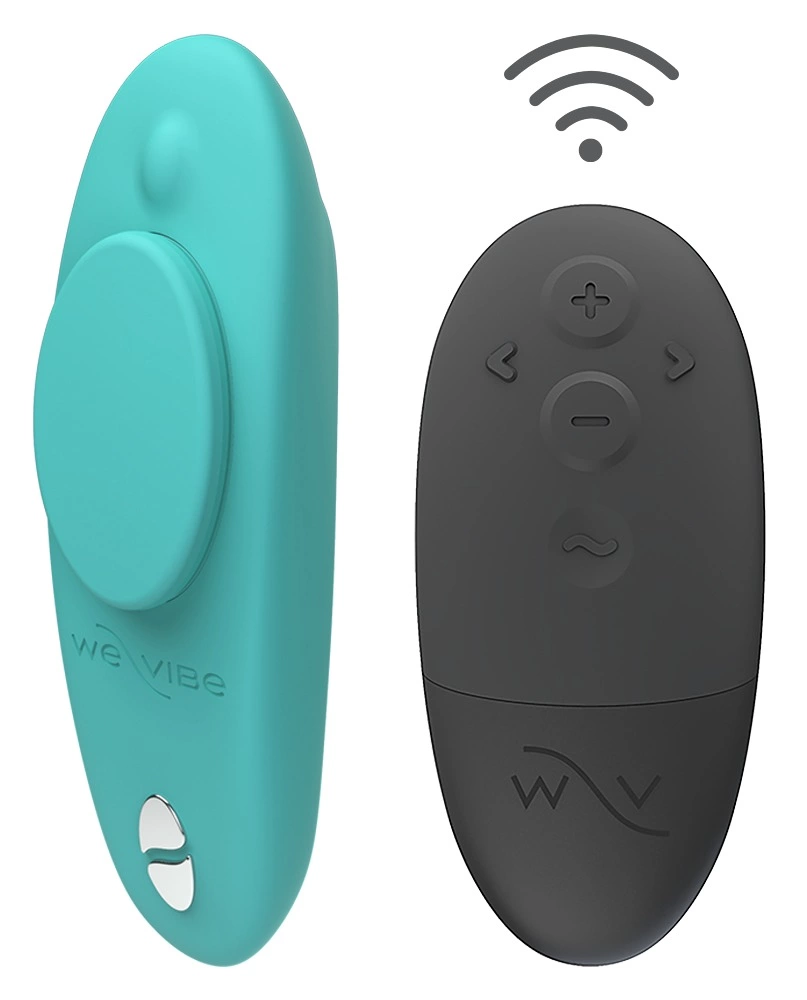We-Vibe Moxie+ Aqua - bezprzewodowy stymulator intymny do bielizny - Anelma wibratory specjalne