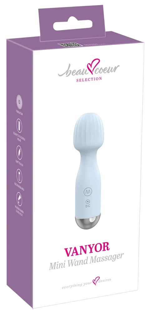 beau coeur Vanyor Mini Wand Ma kompaktowy masażer silikonowy - vibraattori