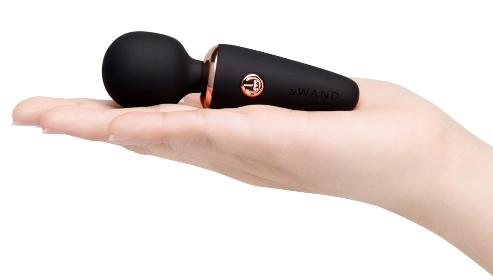 le Wand Mini Microwand Black - Compact Rechargeable Massage