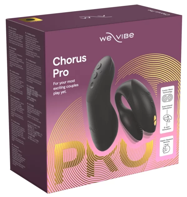 We-Vibe Chorus Pro Satin Black - vibraattori