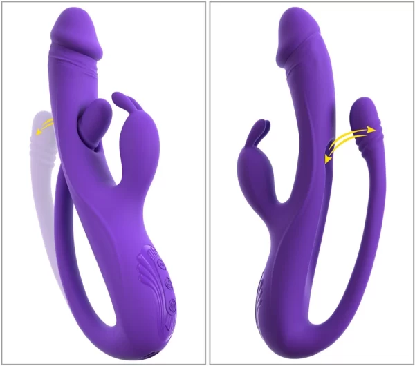 Sweet Smile Rabbit Vibe model G-Spot/Ana