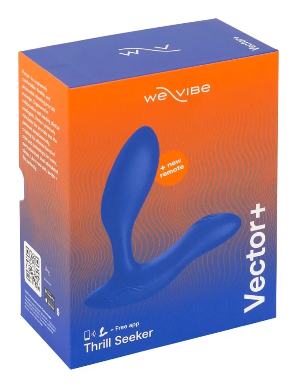 We-Vibe Vector+ Royal Blue - Flexible Intimate Wellness Device