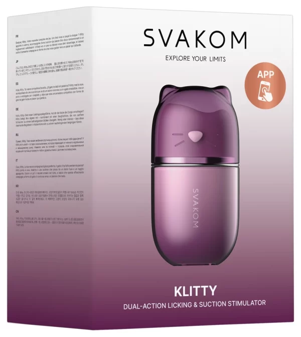 SVAKOM Klitty Dusty Lavender - vibraattori