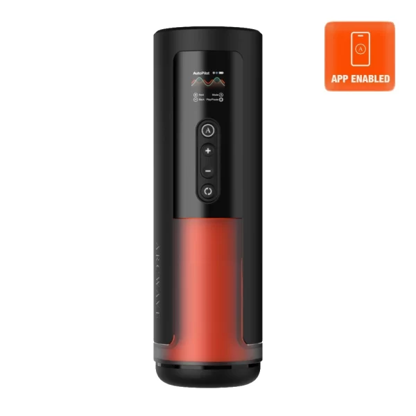 Arcwave Thruster High-Tech Rotating & Stroking Intimate Device 28.9cm combines rechargeable power for comfortable