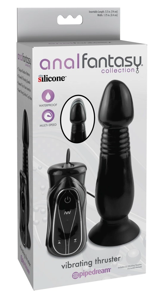 AFC Black Vibrating Thruster - 7 Modes