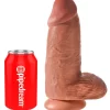 Pipedream King Cock 23 cm ciemny model z przyssawkÄ… - Anelma eroticshop
