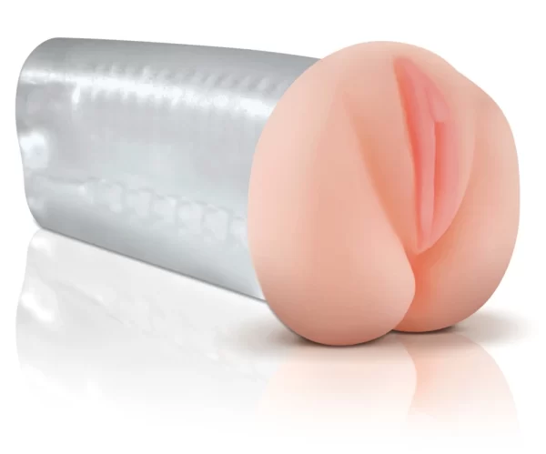 Pipedream Deluxe See-Thru Intimate Trainer TPE 14.8cm Transparent combines flexible elastomer for comfortable