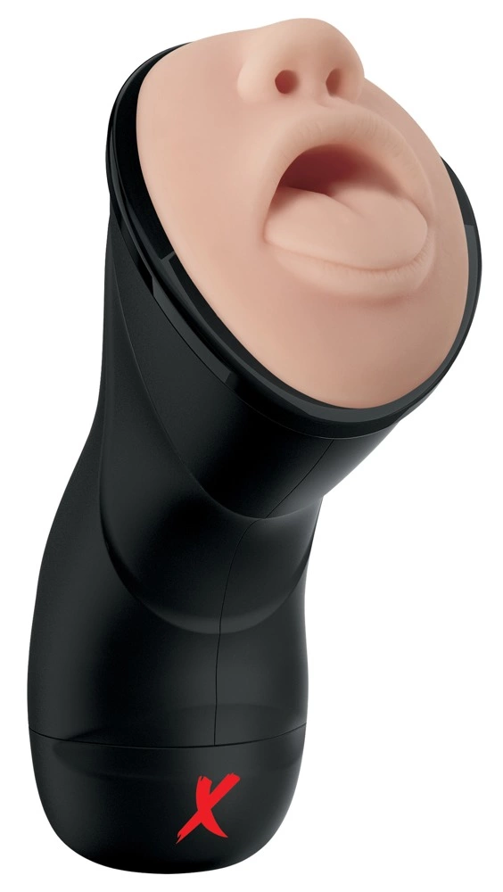 Pipedream PDX Elite Deep Throat Machine Intymna z Wibracją 24 - Anelma Pipedream Deep Throat Vibrating Intimate Machine 24.5cm ABS/TPE combines an ergonomic design and adjustable pressure in a practical