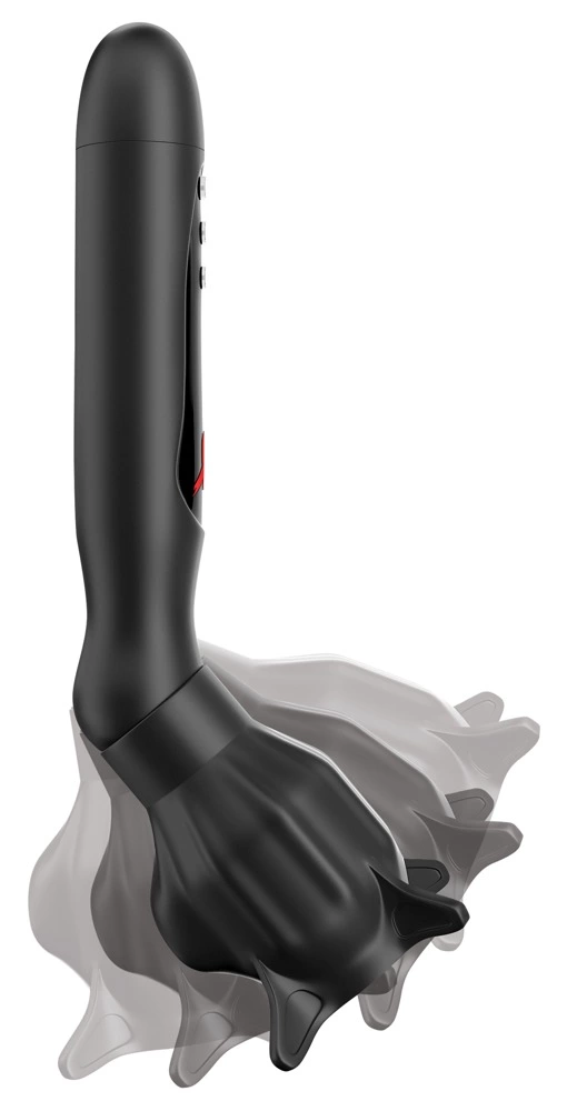Pipedream PDX Elite Roto-Sucker Vibrating Glans Stimulator 26cm Black. Prostate massager. See functions
