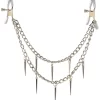 FFS Rock Hard Adjustable Nipple Clamps with Metal Chain 31cm