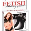 Fetish Fantasy Series Metalowe Kajdanki na Nadgarstki Czarny