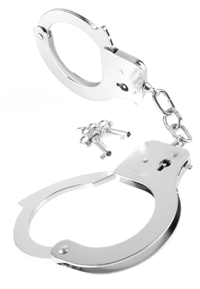 FFS Metal Handcuffs Silver - Adjustable Restraint System