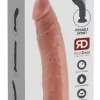 Pipedream King Cock Wibrator z Przyssawką 18 cm Jasny Skory - vibraattori