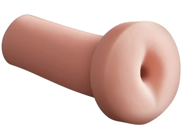 PDX Pump & Dump F Male Intimate Trainer Flexible TPE 13.2cm combines flexible elastomer and an ergonomic design for comfortable