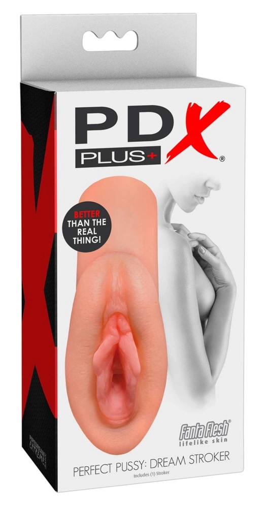 PDX Plus Dream Stroker Intimate Machine Fanta Flesh 14.8 cm