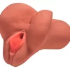 PDX Plus Intimate Machine Dual Channel Fanta Flesh 16.5cm. Manual. Product details include functions