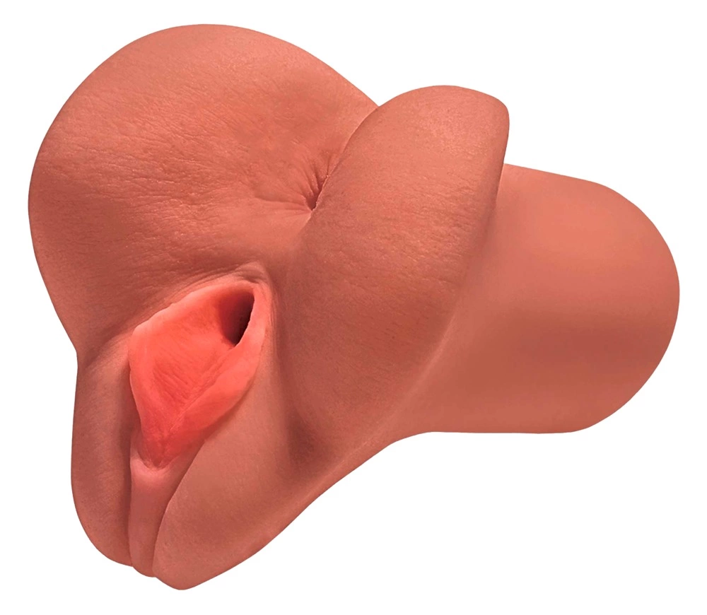 PDX Plus Intimate Machine Dual Channel Fanta Flesh 16.5cm. Manual. Product details include functions