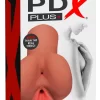 PDX Plus Intimate Machine Dual Channel Fanta Flesh 16.5cm