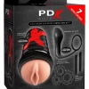 PDX Elite Vibrating System Set 7-in-1 with Stimulation
